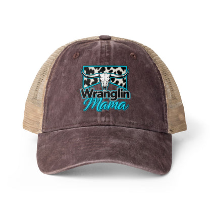 Women's Washed Mesh-Back Cap