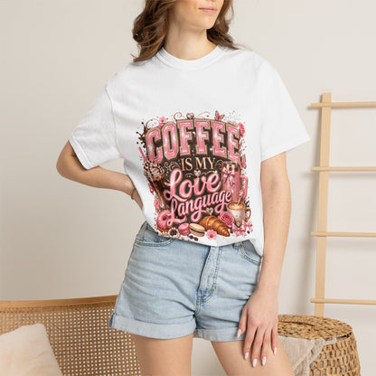 Coffee Is My Love Language T-Shirt