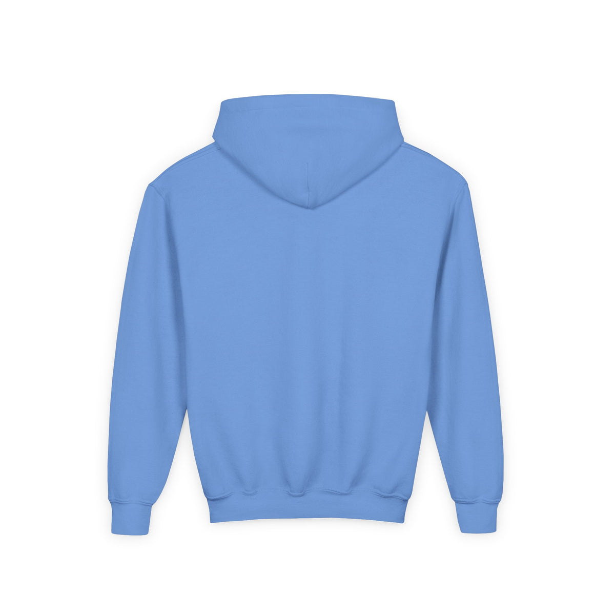 Youth Hoodie — Colorful Polka Dot Ghosts & Cat Halloween Sweatshirt