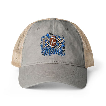 Football Boy Mama Mesh Hat
