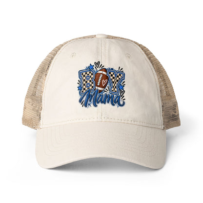 Football Boy Mama Mesh Hat