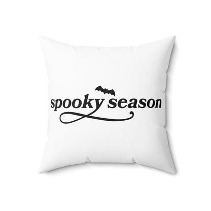 Spooky Season Ghost Pillow — Halloween Decorative Throw Pillow
