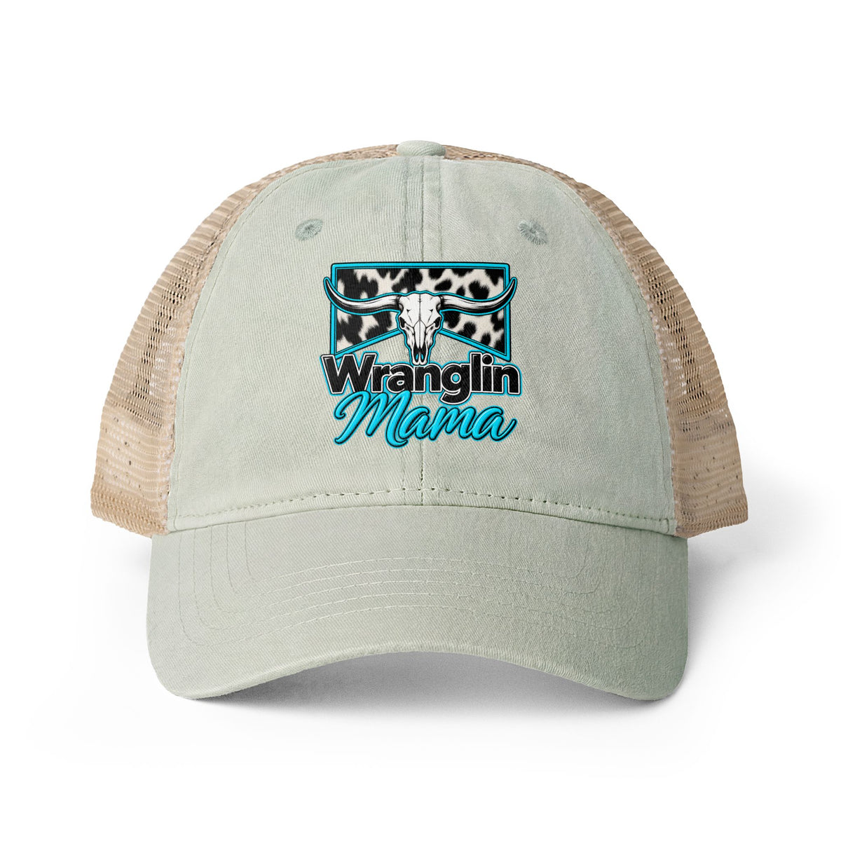 Women's Washed Mesh-Back Cap