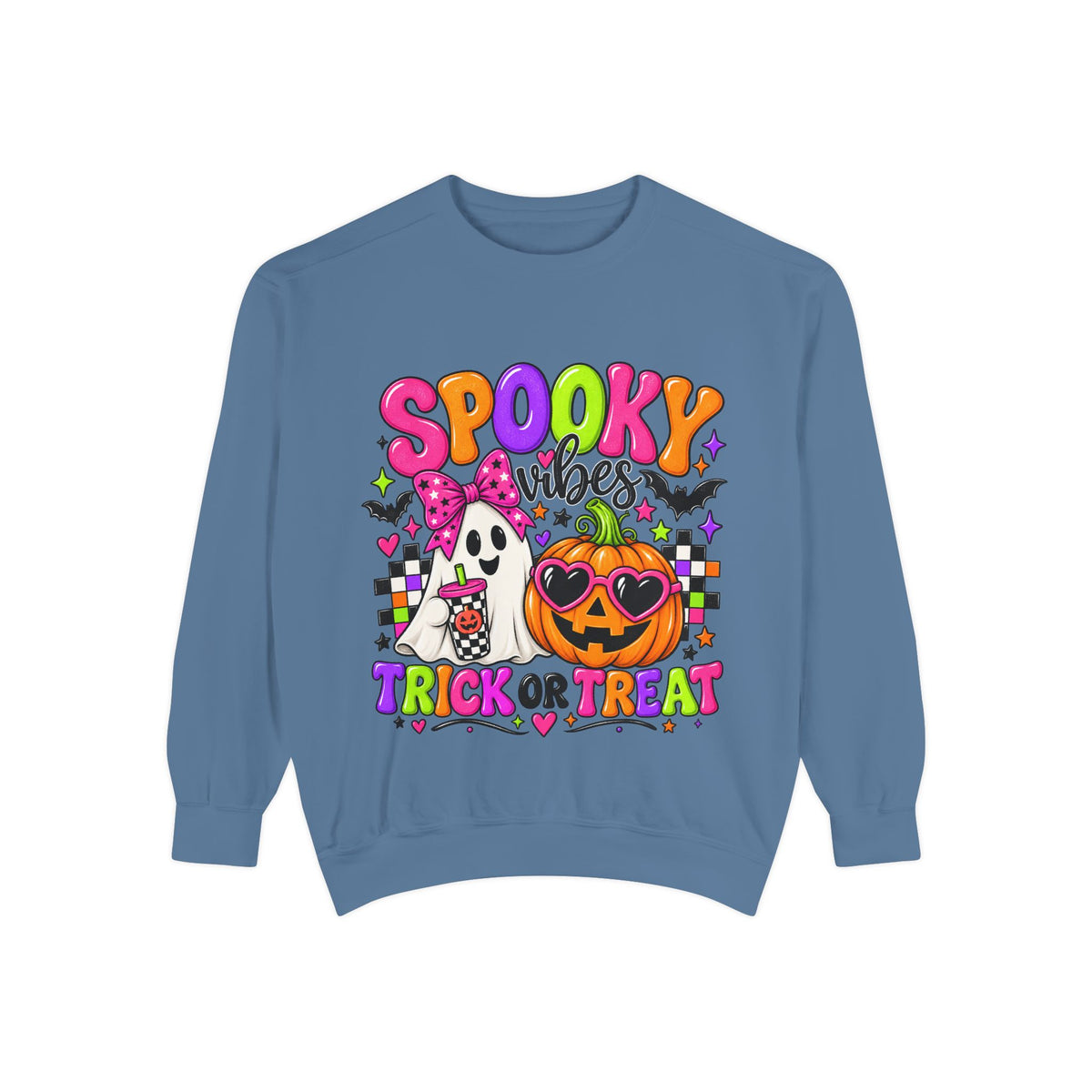 Spooky Vibes Trick or Treat Sweatshirt