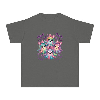 Cute Pastel Ghosts Halloween Youth Tee