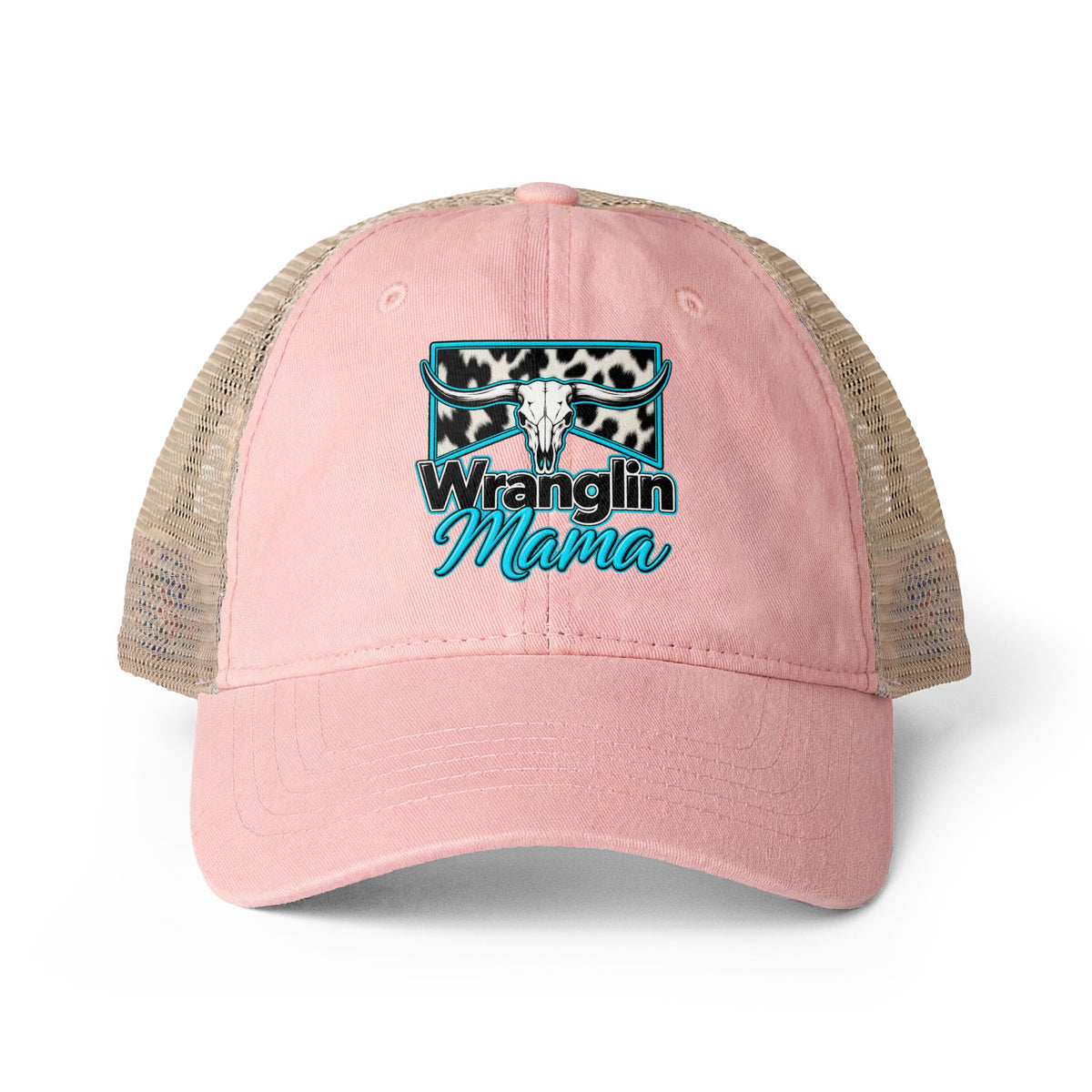 Women's Washed Mesh-Back Cap