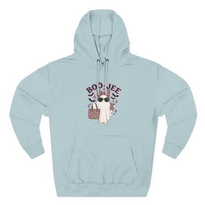 Boo Jee Ghost Graphic Hoodie - Cute Halloween Travel Sweatshirt