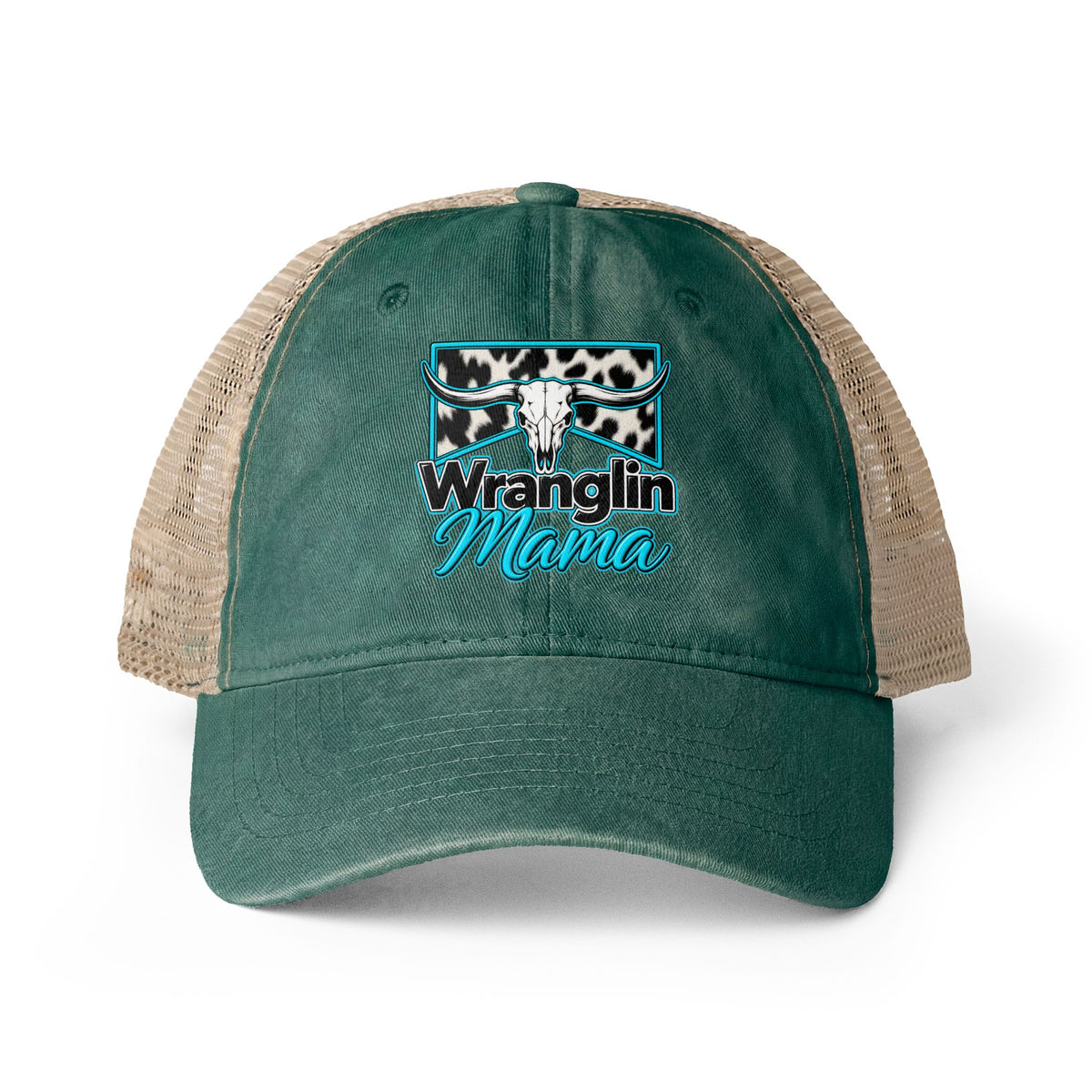 Women's Washed Mesh-Back Cap