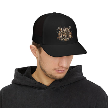 Jack of All Trades Trucker Cap — 'Master of None' Men's Hat