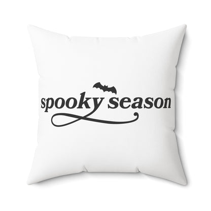 Spooky Season Ghost Pillow — Halloween Decorative Throw Pillow