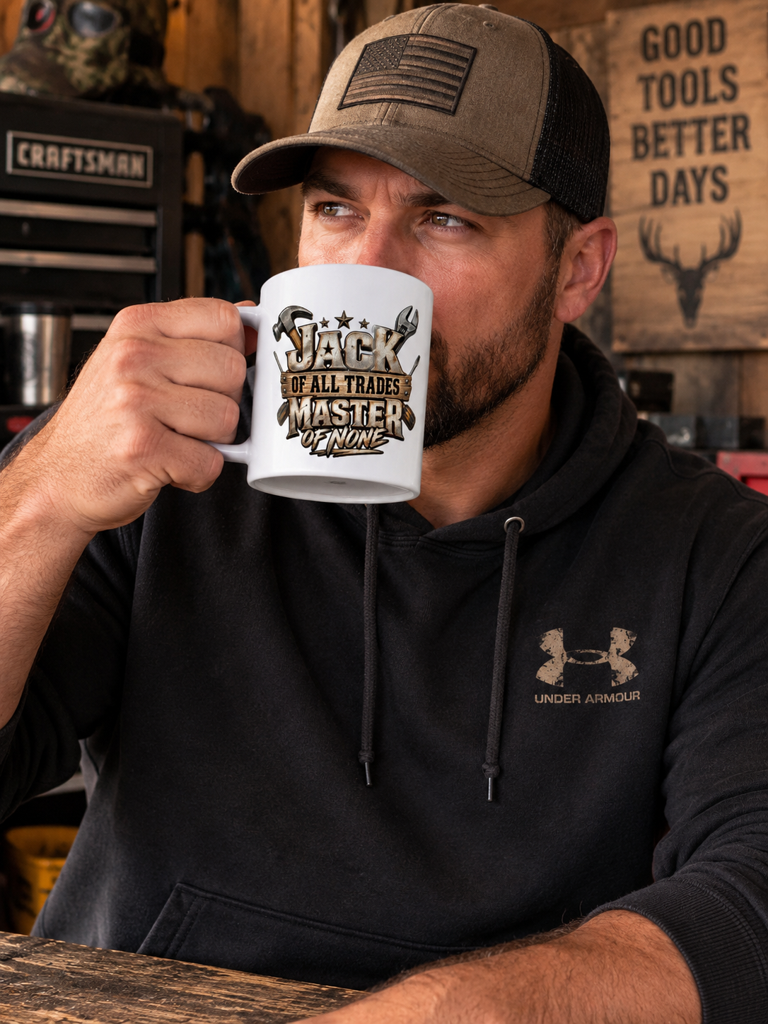 Jack of All Trades Master of None-Coffee Mug