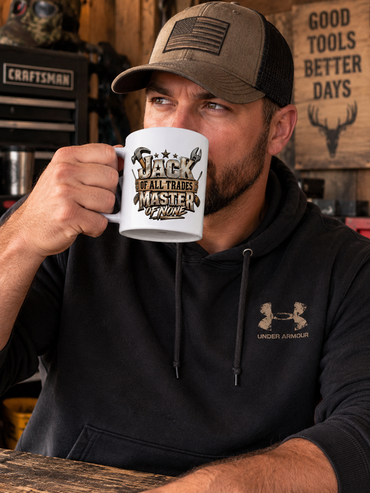 Jack of All Trades Master of None-Coffee Mug