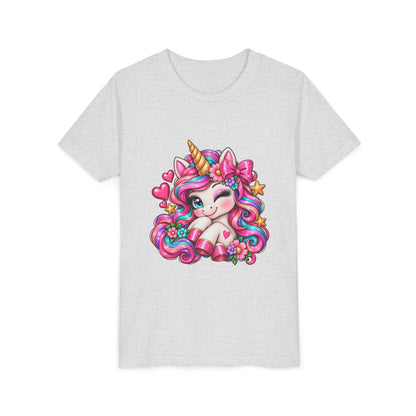 Youth Unicorn Tee — Cute Rainbow Unicorn Graphic Shirt for Kids