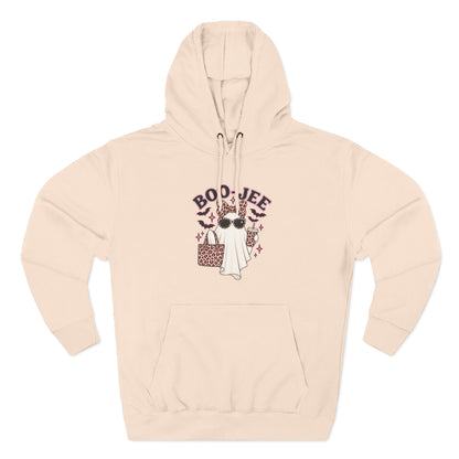 Boo Jee Ghost Graphic Hoodie - Cute Halloween Travel Sweatshirt