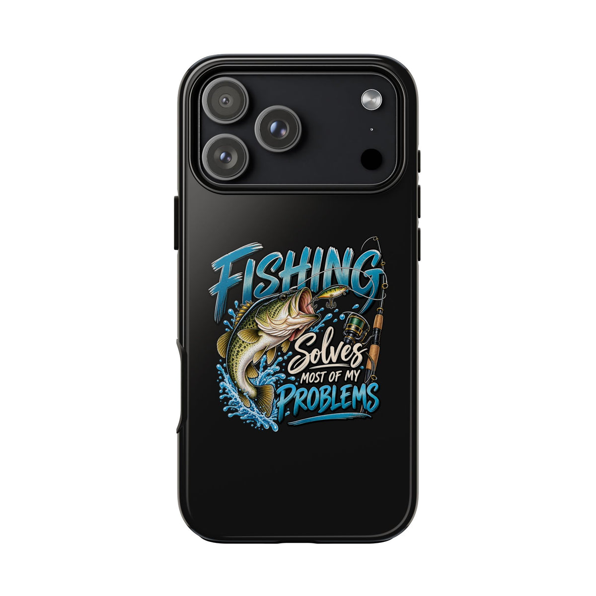 Fishing Solves Most of My Problems Phone Case