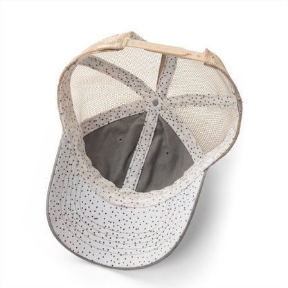 Hunting Makes Me Happy Washed Mesh-Back Cap