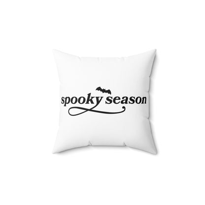 Spooky Season Ghost Pillow — Halloween Decorative Throw Pillow