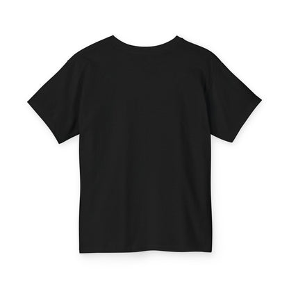 Youth Halloween Pumpkin Tee — Leopard Bow Jack-O'-Lantern Kids Shirt