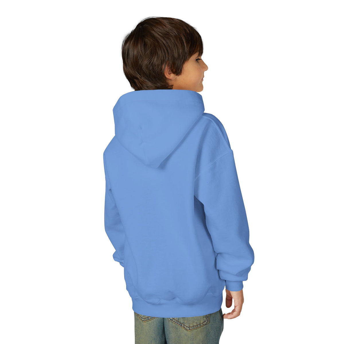 Youth Hoodie — Spooky Monster Truck Halloween Pumpkin Design