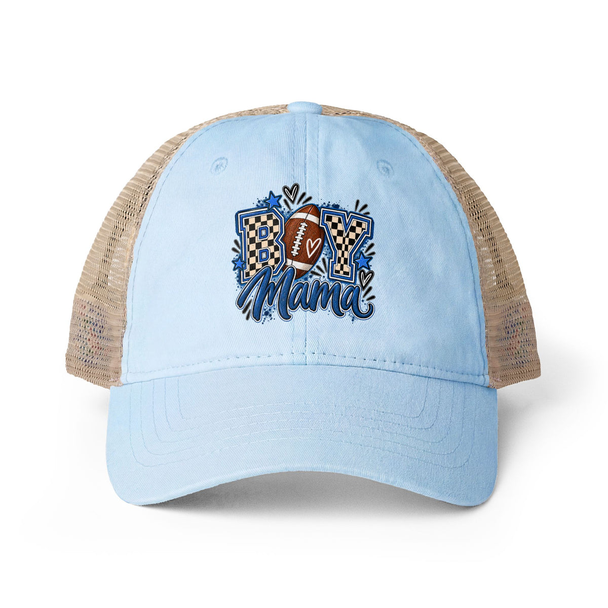 Football Boy Mama Mesh Hat