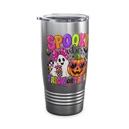Spooky Vibes Trick or Treat 20oz Tumbler