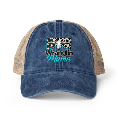 Women's Washed Mesh-Back Cap