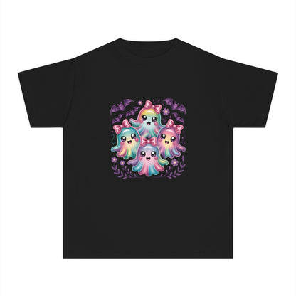 Cute Pastel Ghosts Halloween Youth Tee