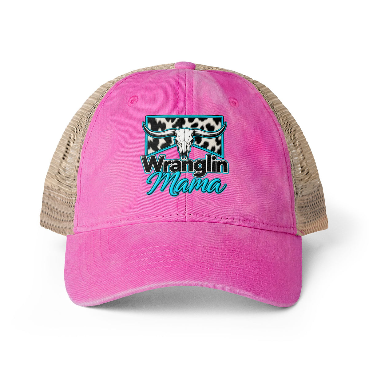 Women's Washed Mesh-Back Cap