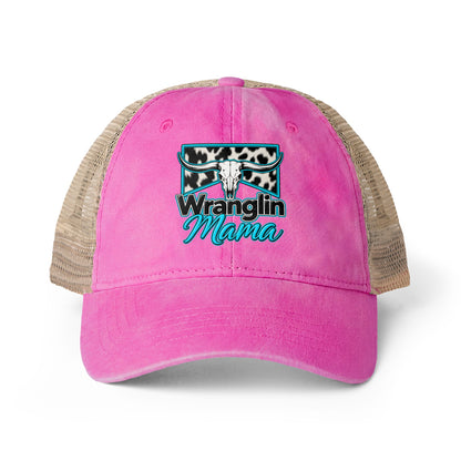 Women's Washed Mesh-Back Cap