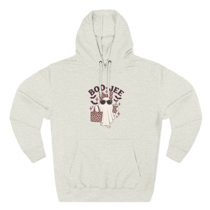 Boo Jee Ghost Graphic Hoodie - Cute Halloween Travel Sweatshirt