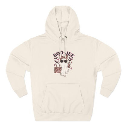 Boo Jee Ghost Graphic Hoodie - Cute Halloween Travel Sweatshirt