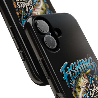 Fishing Solves Most of My Problems Phone Case