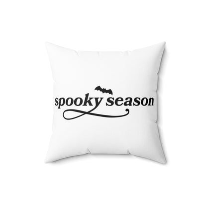 Spooky Season Ghost Pillow — Halloween Decorative Throw Pillow