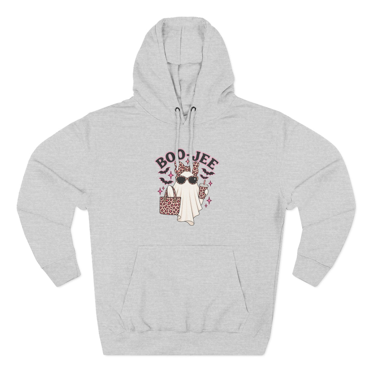 Boo Jee Ghost Graphic Hoodie - Cute Halloween Travel Sweatshirt