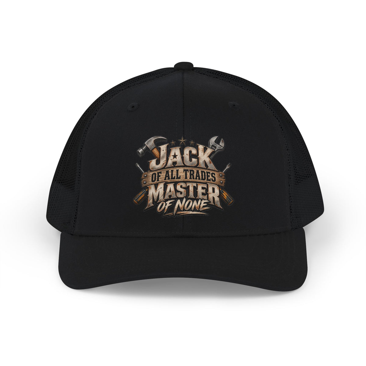 Jack of All Trades Trucker Cap — 'Master of None' Men's Hat