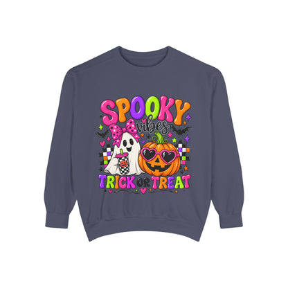 Spooky Vibes Trick or Treat Sweatshirt