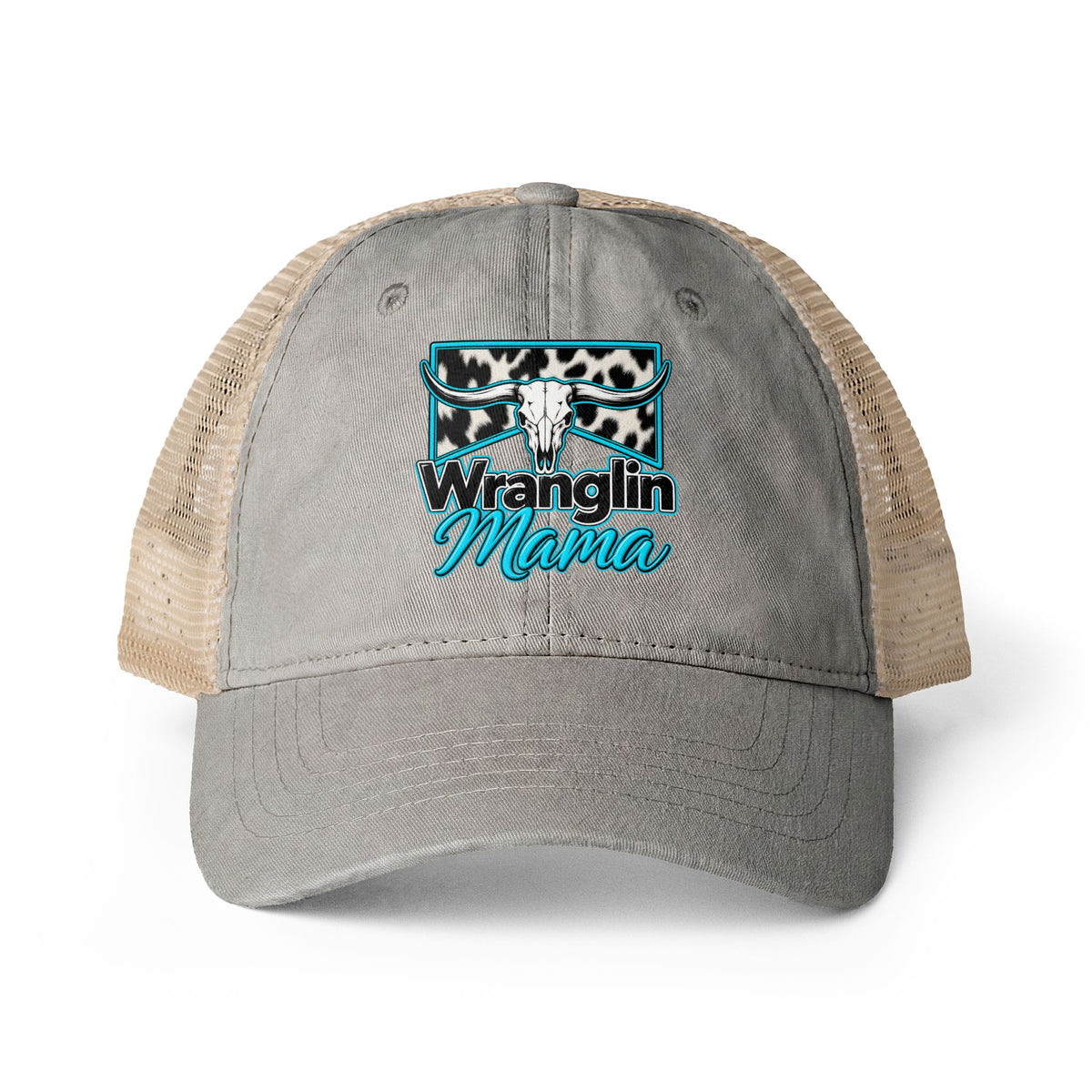 Women's Washed Mesh-Back Cap