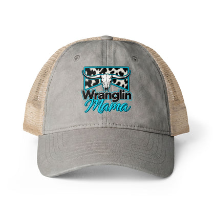 Women's Washed Mesh-Back Cap
